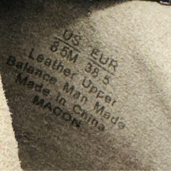 Sam Edelman Macon Booties Black Suede Genuine Leather Heeled Boots Shoes Sz 8.5 - Picture 14 of 15